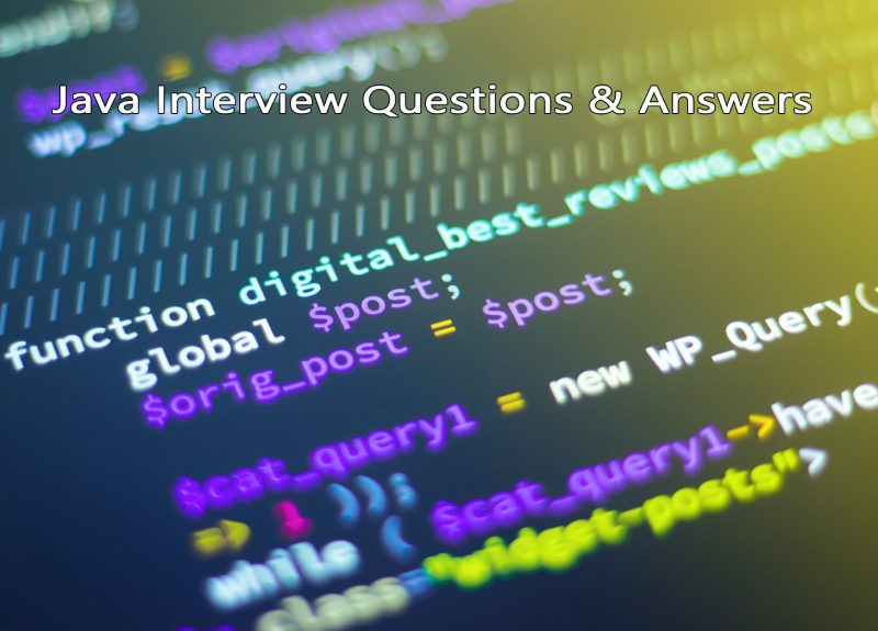 Java Interview Questions you need to learn!