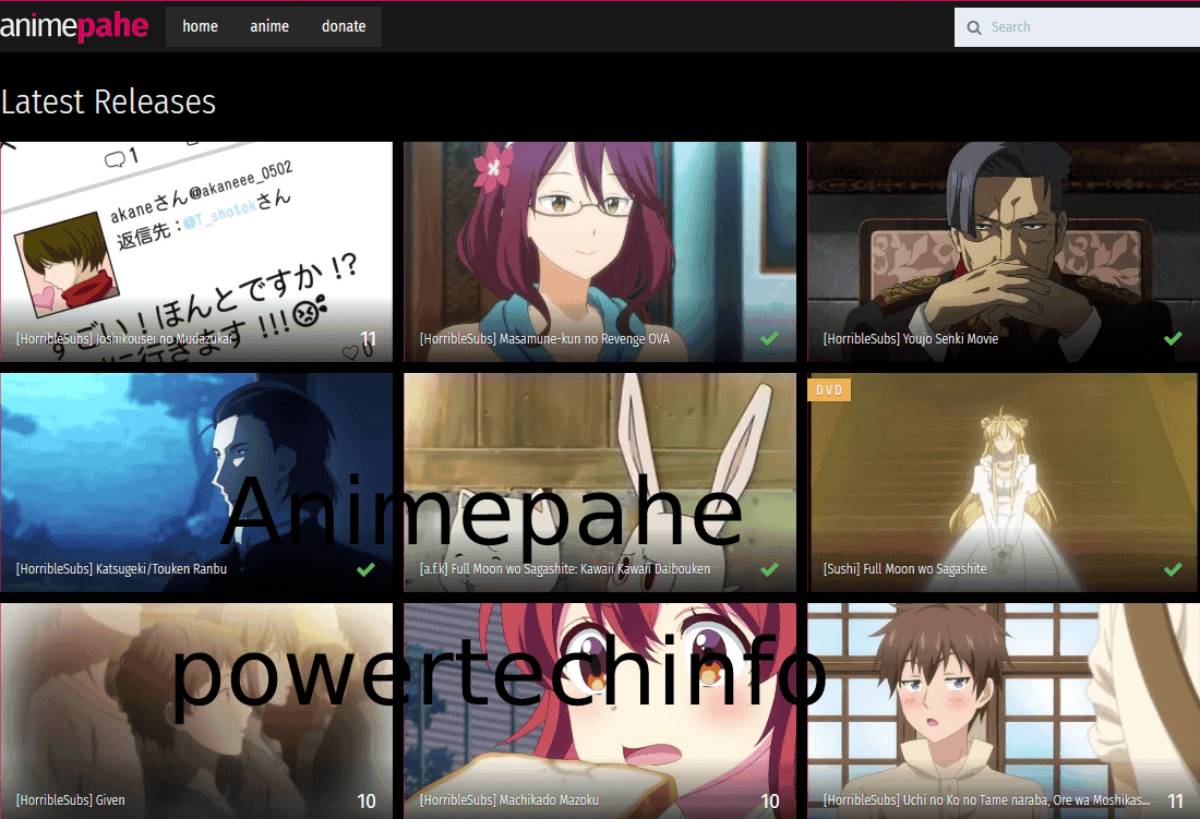 Animepahe – watch and rate anime online